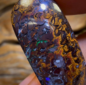 27.8cts - Tribal Queensland Boulder Opal from Koroit