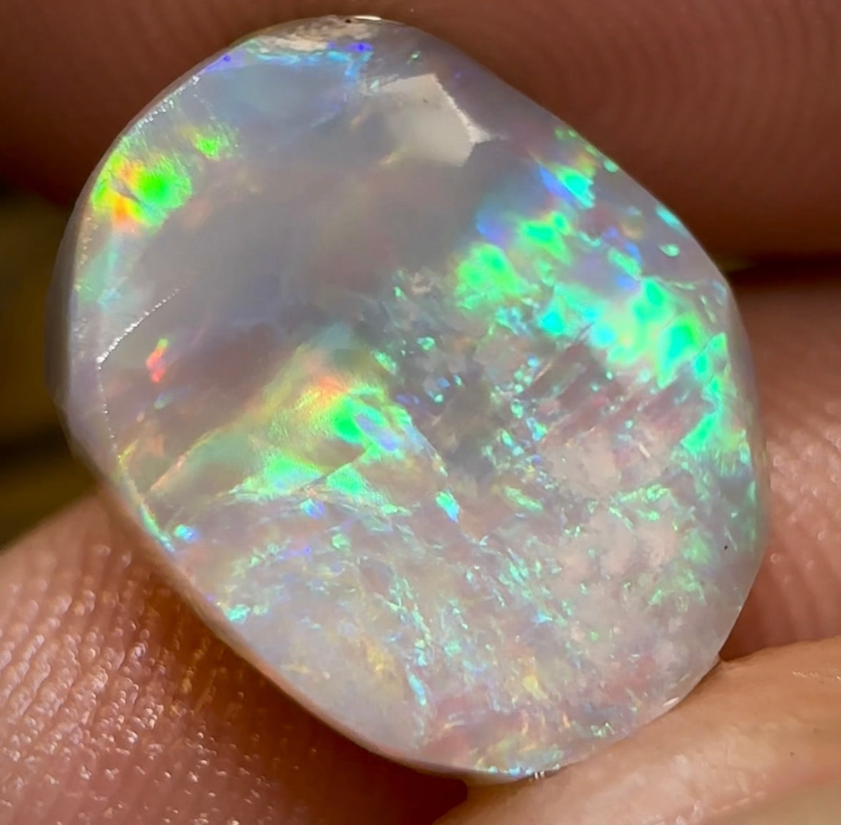 5.6cts - Lightning Ridge Dark Opal Rub - Opal Whisperers