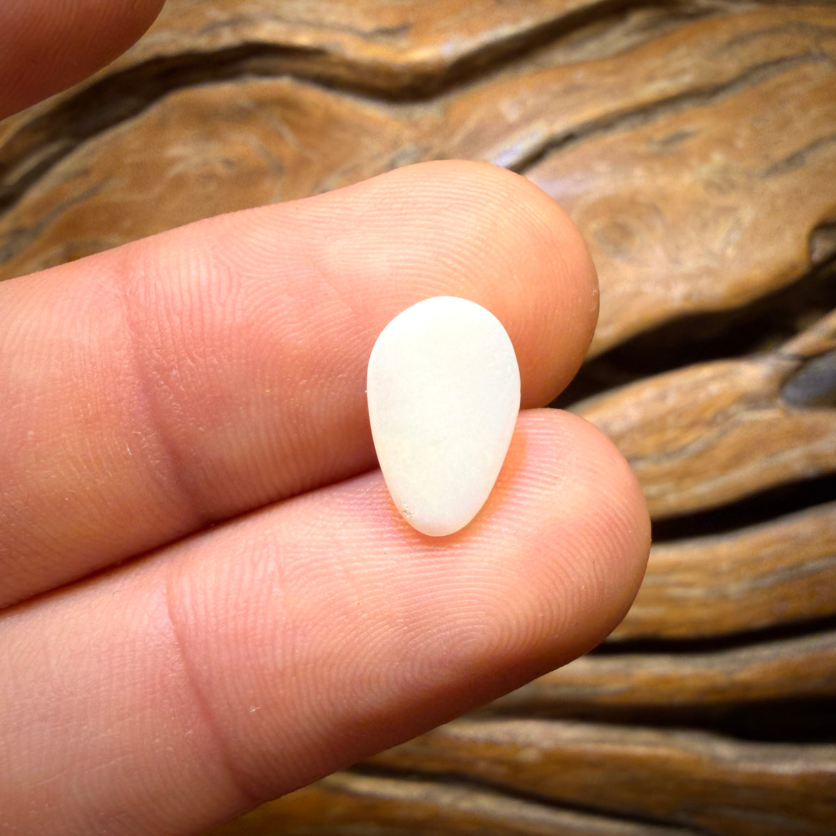 Bargain Card! 1.4cts - South Australian White Opal from Coober Pedy