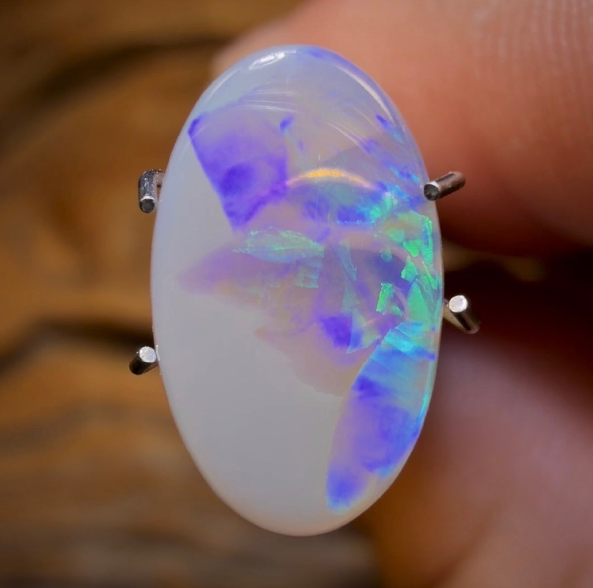 Auction Fall-Through = Your Gain! 🔥 Now More Than 50% Off RRP 🚨 1.95cts - Lightning Ridge Semi Crystal Opal Picture Stone