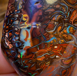 341.8cts - Large Koroit Tribal Australian Boulder Opal. Polished Specimen