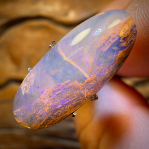 6,6 ct – „Tauche ein“ Massiver australischer Boulder-Pfeifenopal, Wasserlandschaft