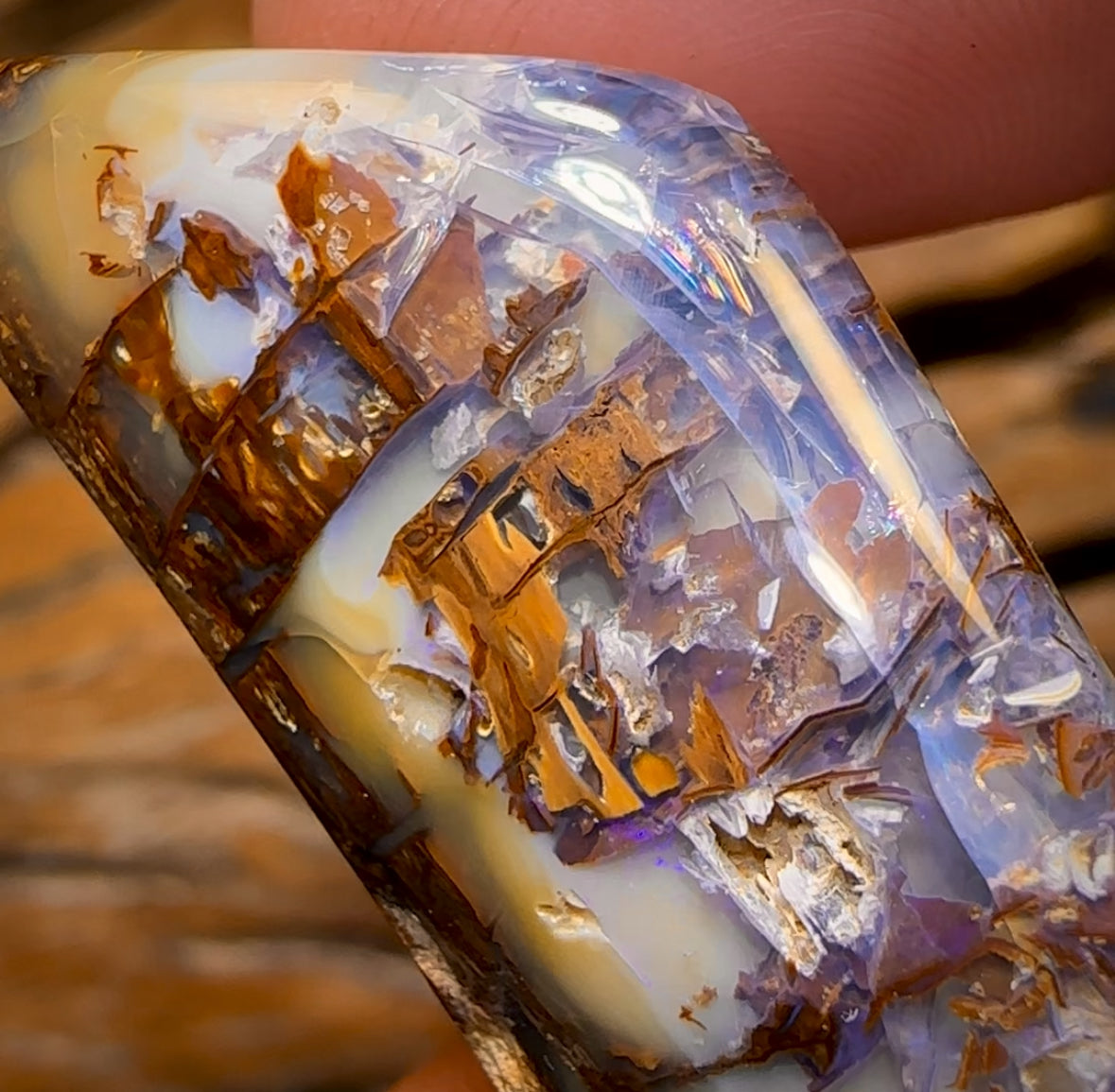 78.9cts - Large Australian Boulder Wood Fossil Opal