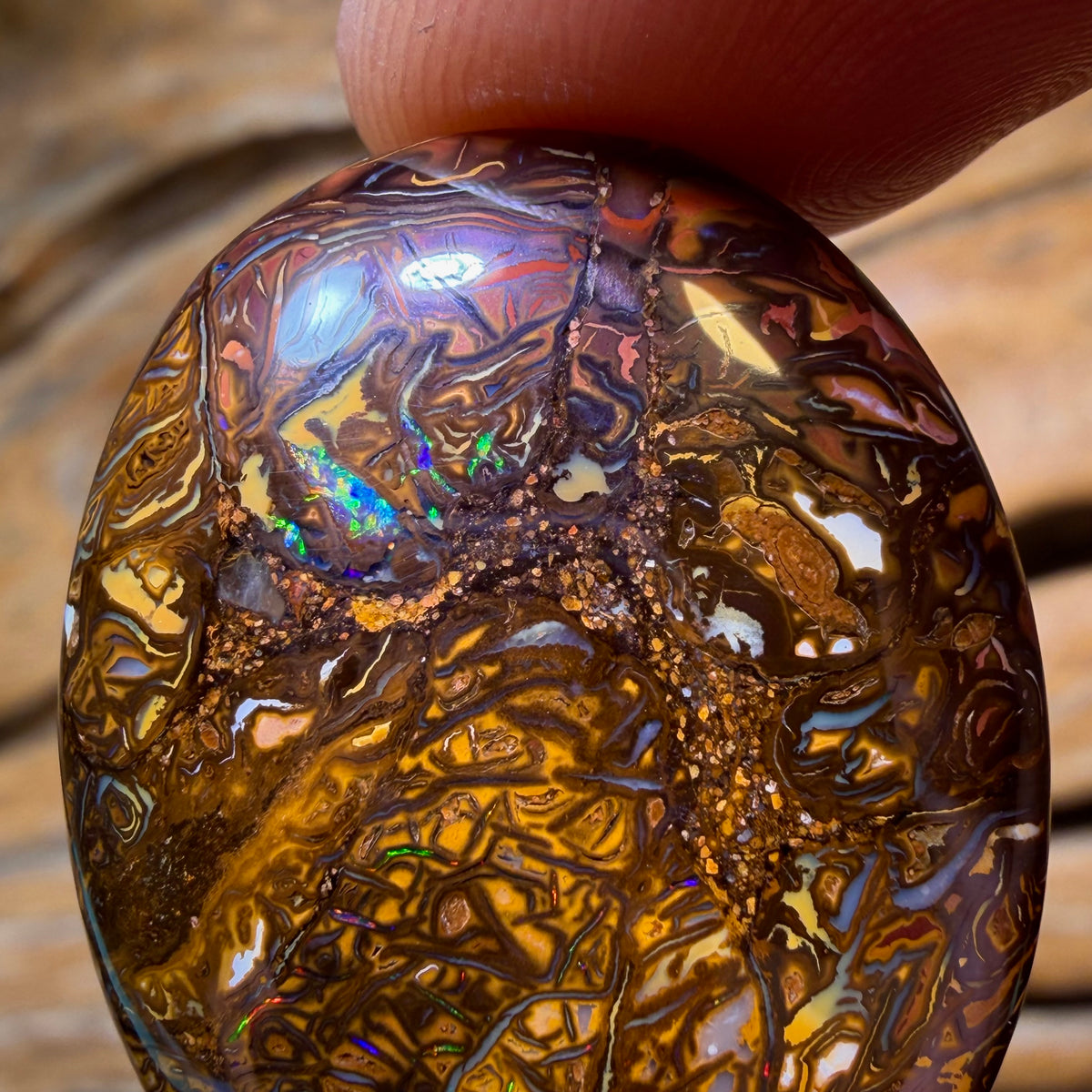 TGIF 70.9cts - Tribal Queensland Boulder Opal. Australian Opal