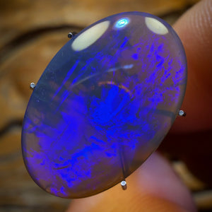 5.9cts - Lightning Ridge Black Crystal Opal