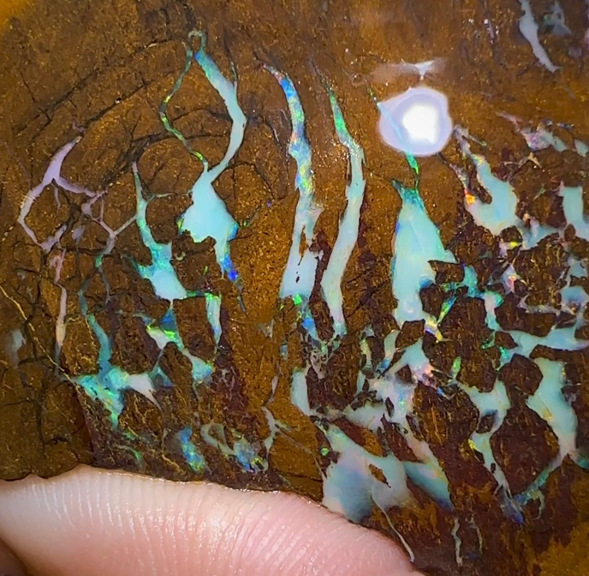 192.2cts - Australian Boulder Opal Rub - Opal Whisperers