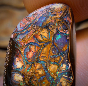 29.1cts - Tribal Yowah Nut Opal. Australian Opal