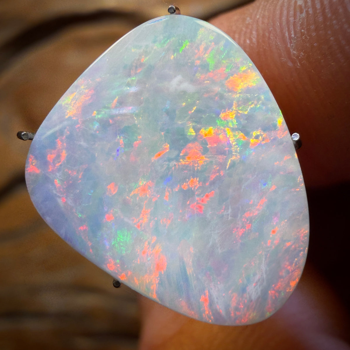 6.3cts - Gem Lightning Ridge Light Opal