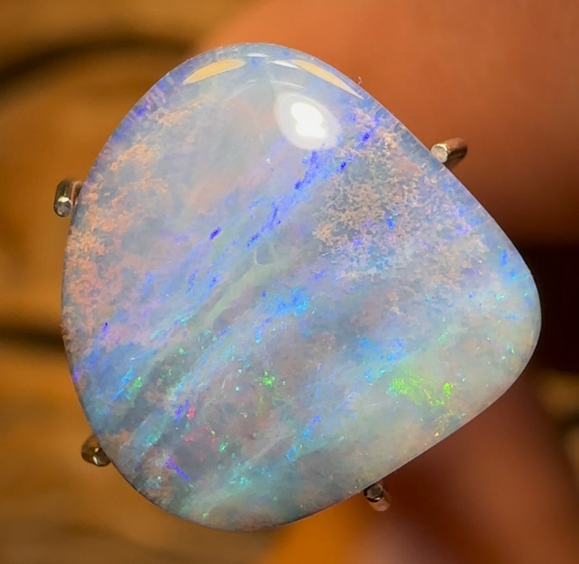 3.9cts - “Water Fall” Queensland Boulder Seam Opal