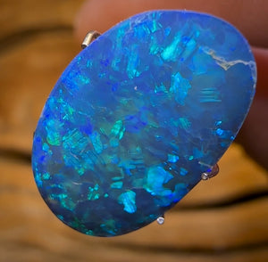 5.65cts - Large Australian Boulder Opal Doublet