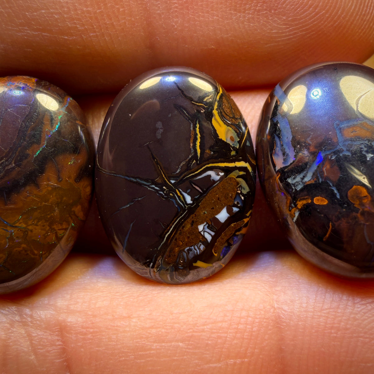 78.7cts - 4x Australian Tribal Boulder Opal’s. Wholesale Parcel
