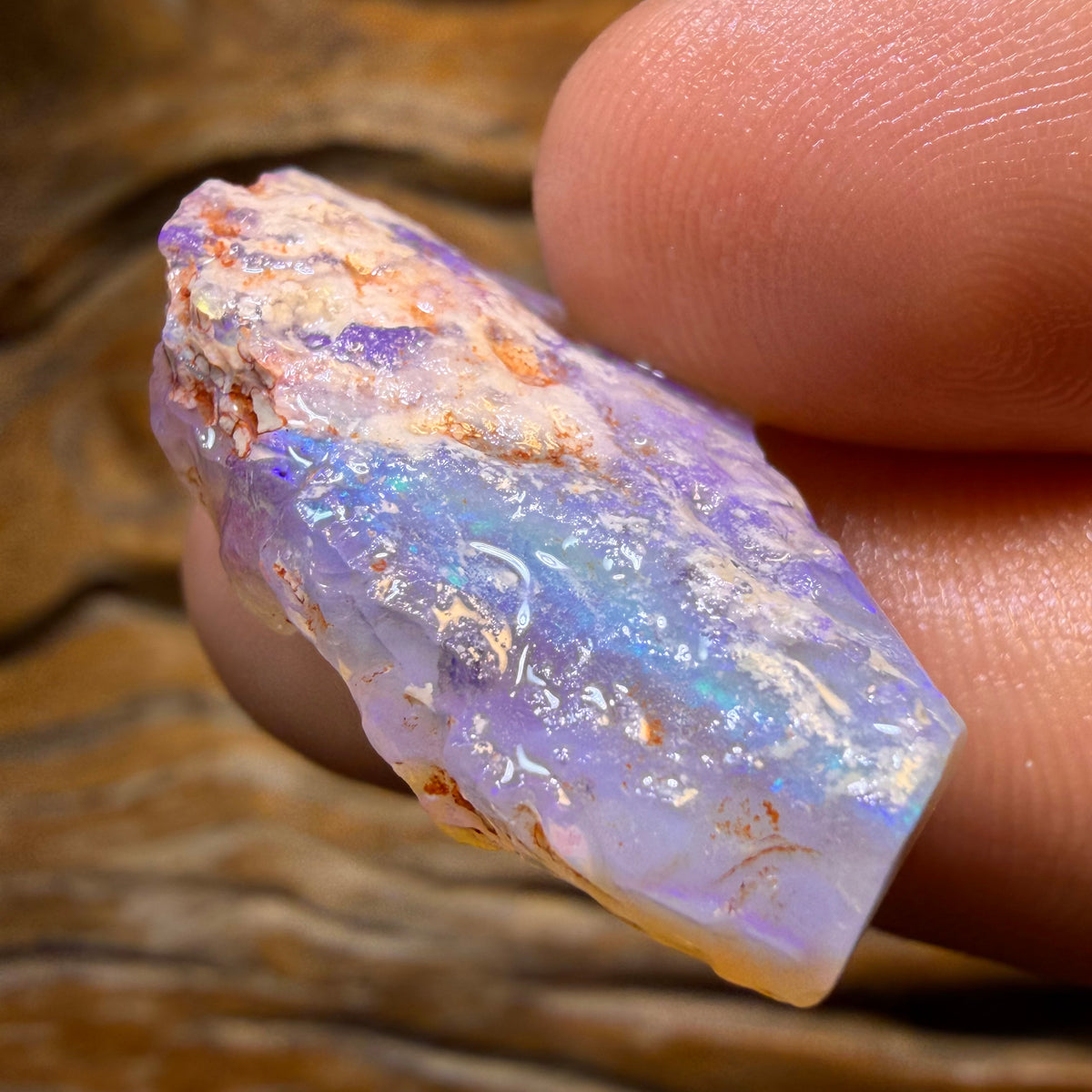 33.1cts - Lightning Ridge Crystal Opal Rough Piece