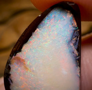 10.8cts - Yowah Nut Crystal Centre Kernel Opal - Opal Whisperers