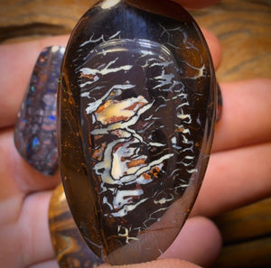 139.9cts - 5x Australian Tribal Boulder Opal’s. Wholesale Dealers Parcel