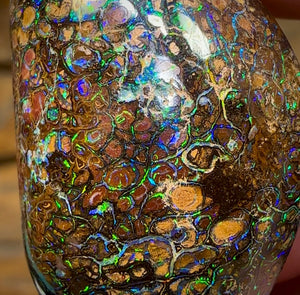 66.4cts - Yowah Nut Tribal. Australian Boulder Opal - Opal Whisperers