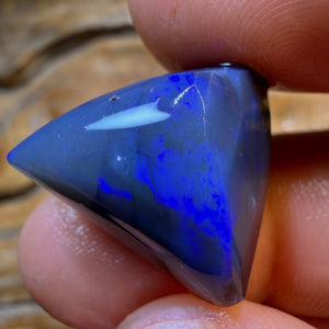 TGIF 28.4cts - Lightning Ridge Black Opal Rough Piece
