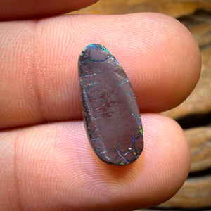 5.6cts - Tribal Yowah Nut Opal. Australian Opal Electric!