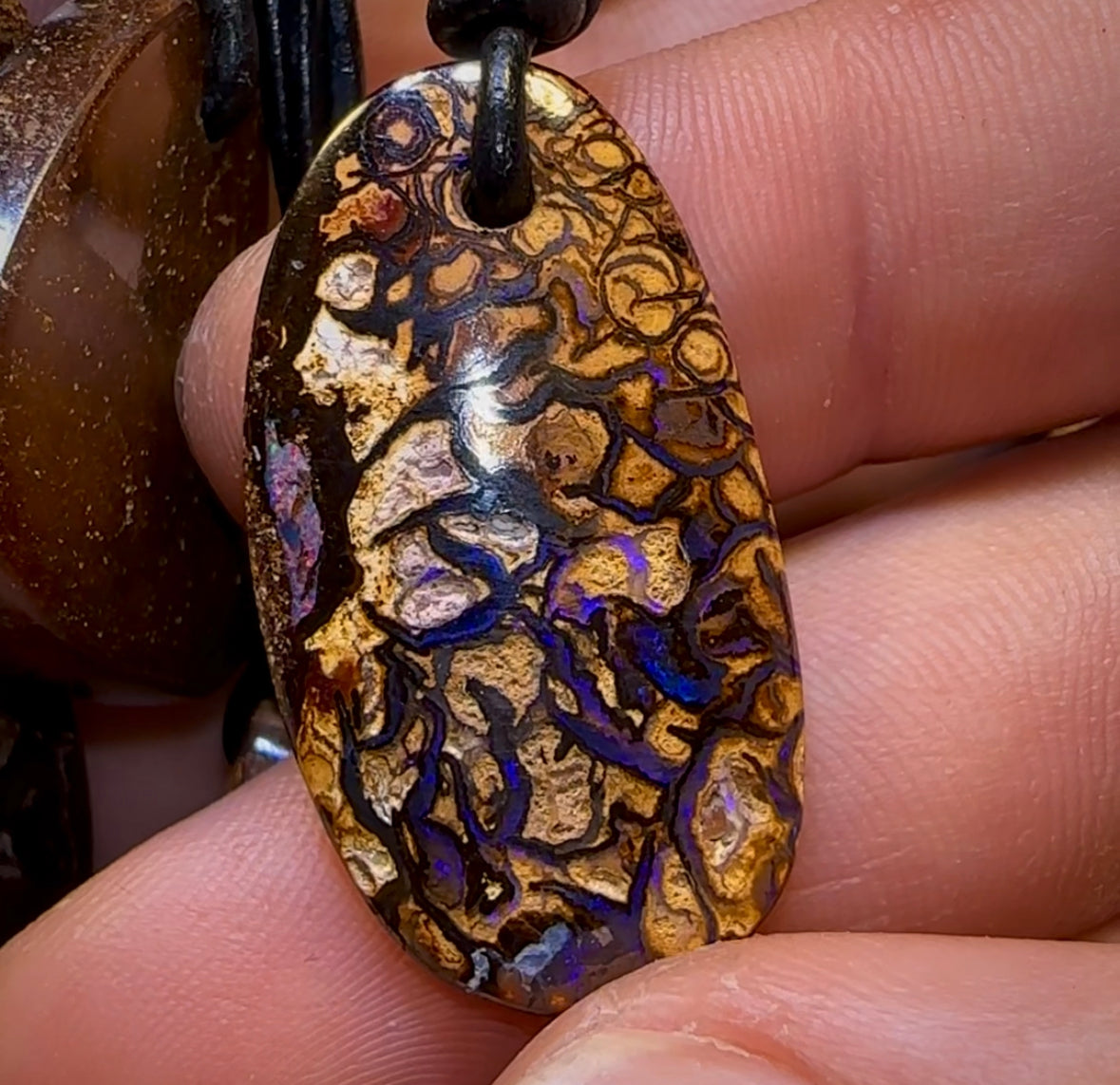 10x Drilled Yowah Boulder Opals. Bulk Wholesale Dealers Package - Opal Whisperers