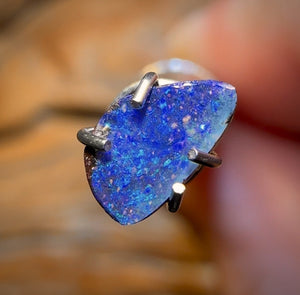 Auction Fall-Through = Your Gain! 🔥 Now More Than 50% Off RRP 🚨 0.45cts - Queensland Boulder Seam Opal