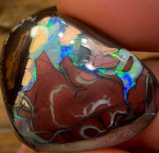 39cts - Queensland Boulder Opal Koroit Nut. Australian Opal