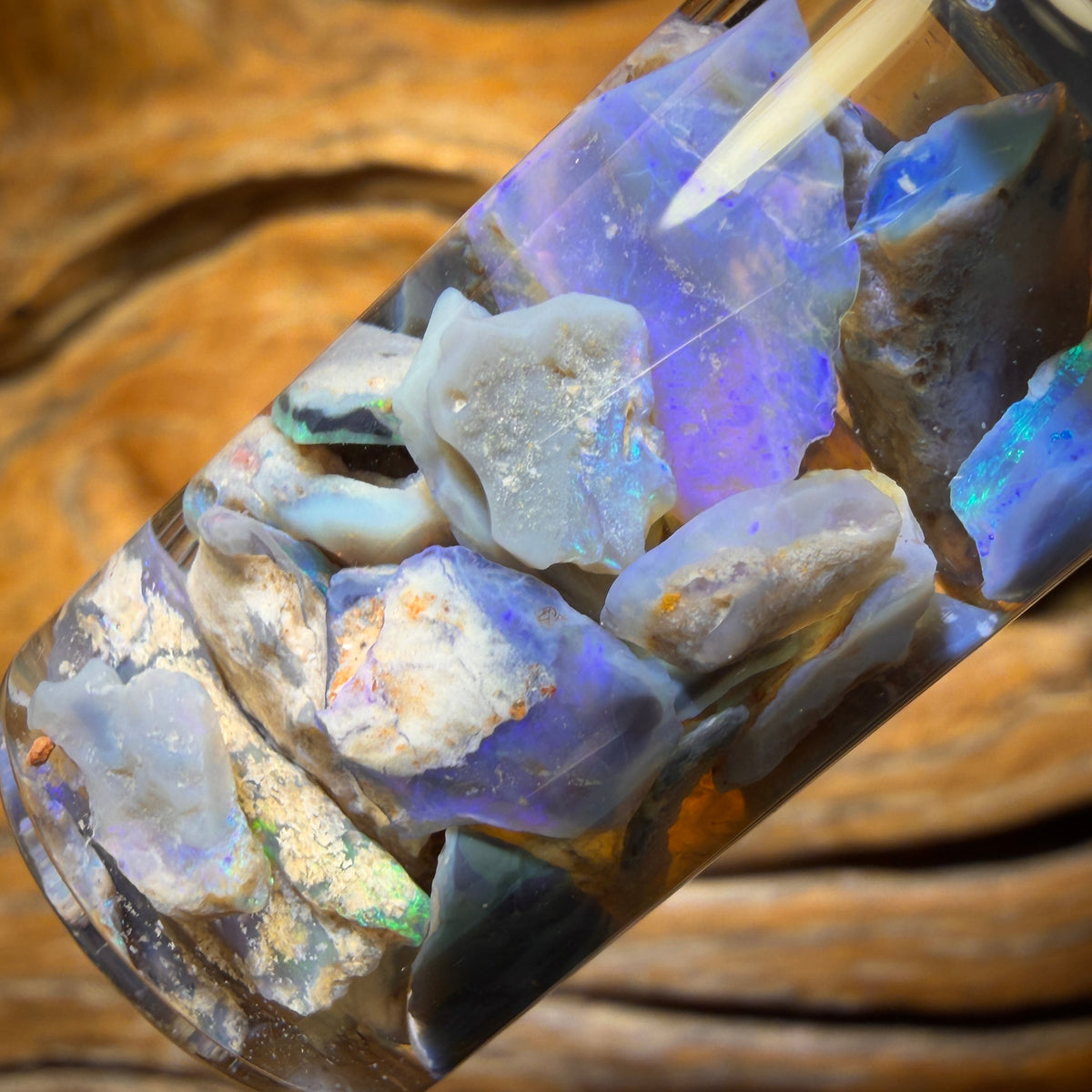 54cts - Lightning Ridge Opal Vial