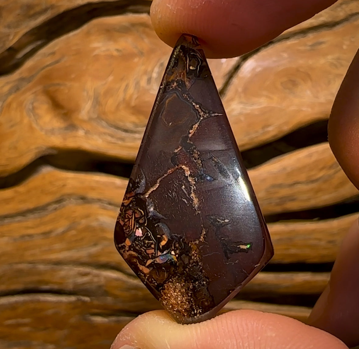 Auction Fall-Through = Your Gain! 🔥 Now More Than 50% Off RRP 🚨 44.3cts - Tribal Queensland Boulder Opal from Koroit