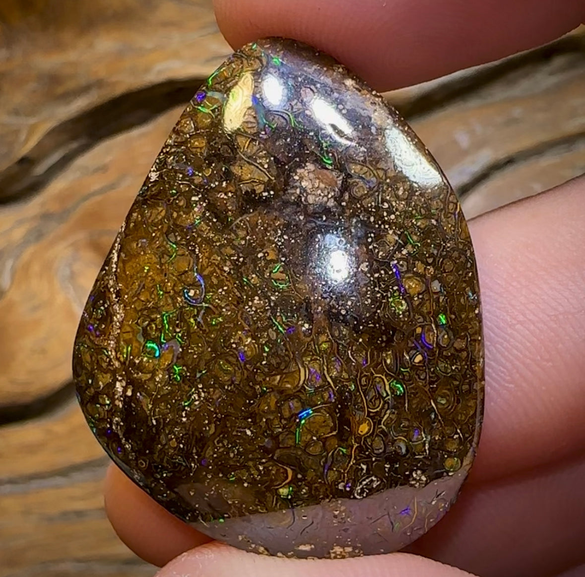72.2cts - Yowah Nut Tribal Opal. Australian Opal - Opal Whisperers