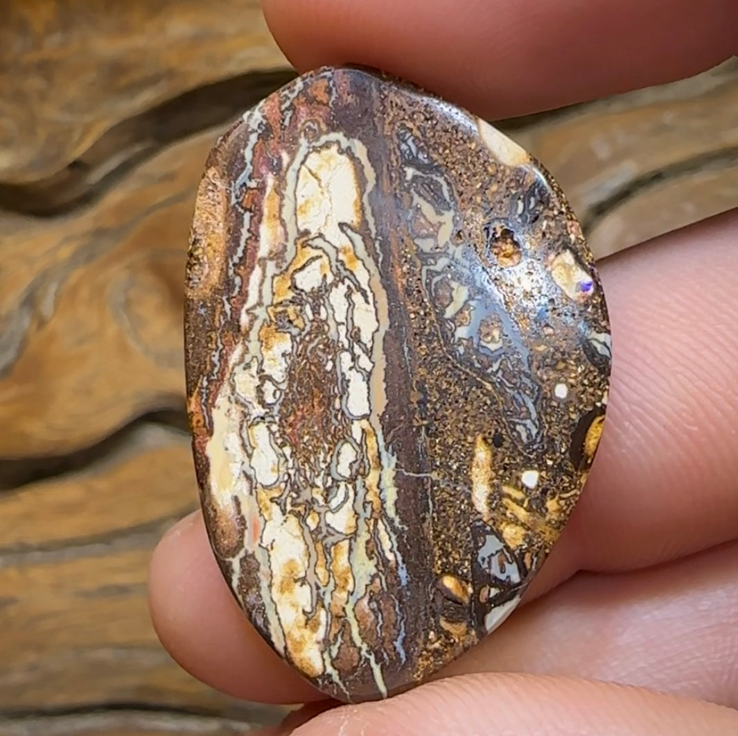 38cts - Tribal Australian Boulder Opal - Opal Whisperers