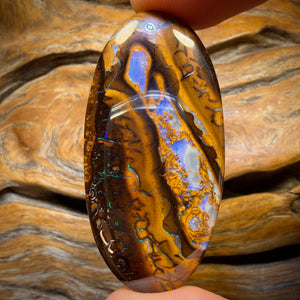 88.4cts - Tribal Yowah Nut Opal. Australian Opal