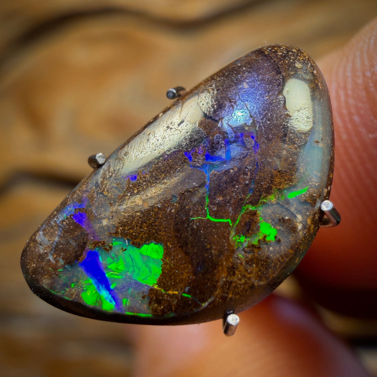 3.7cts - Yowah Nut Opal. Australian Boulder Opal