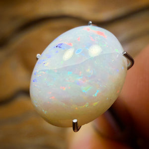 🔨 AUCTION 🔨 No Reserve 2.8cts - South Australian White Opal from Coober Pedy