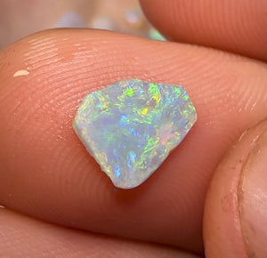 14.7cts - Lightning Ridge Black Opal Rough/Rubs - Opal Whisperers