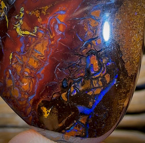 104.3cts - Tribal Queensland Boulder Opal from Yowah Big Stone Bargain