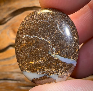 🔨 AUCTION 🔨 No Reserve 34.5cts - Queensland Boulder Seam Opal