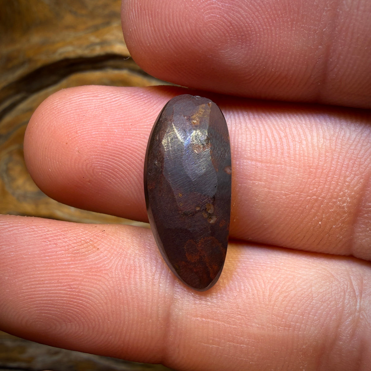 14.7cts - Rare Suspended Yowah Nut Crystal Centre Opal