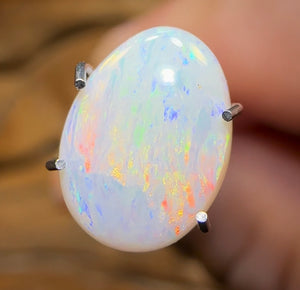 1.4cts - Coober Pedy White Opal. Australian Opal - Opal Whisperers