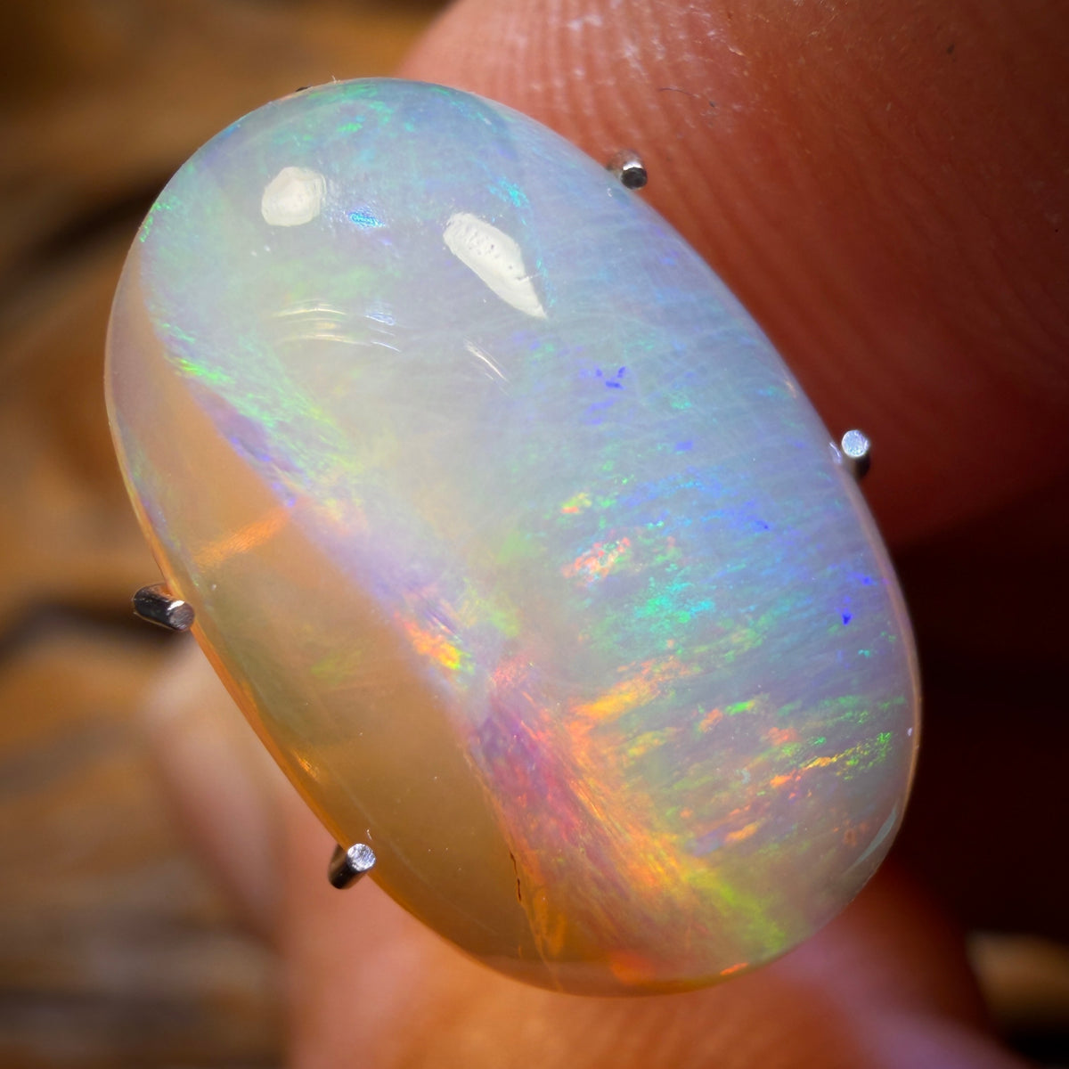 5.3cts - Solid Australian Boulder Crystal Opal from Yowah