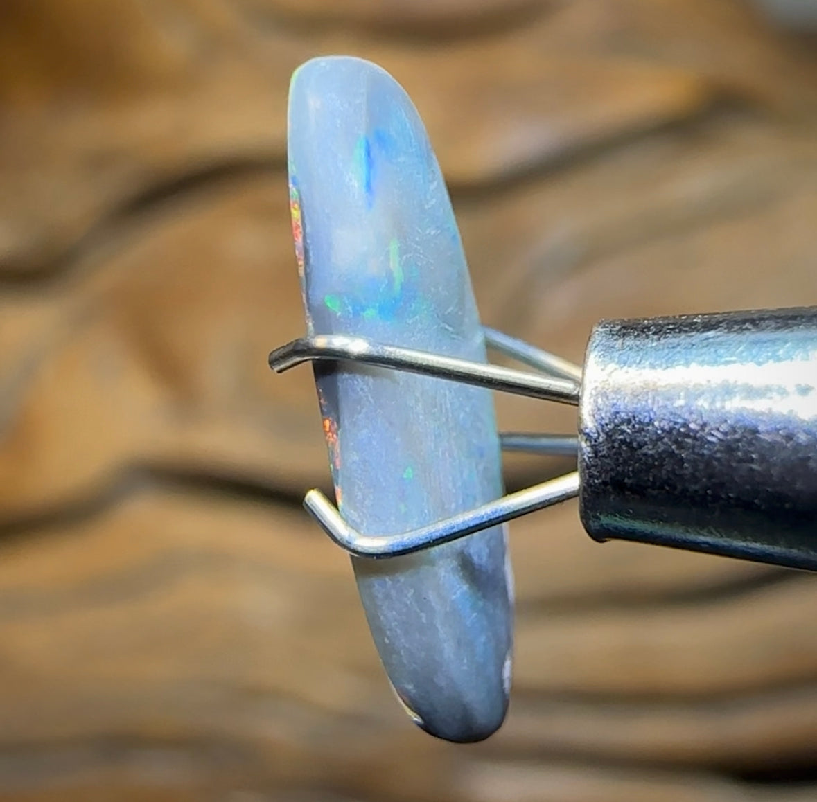 1.3cts - Australian Black Opal from Lightning Ridge - Opal Whisperers