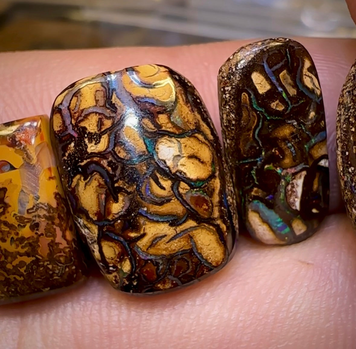 (Template) Tribal Boulder Opal Parcel. BULK LISTING - 5 FOR $175!! - Opal Whisperers
