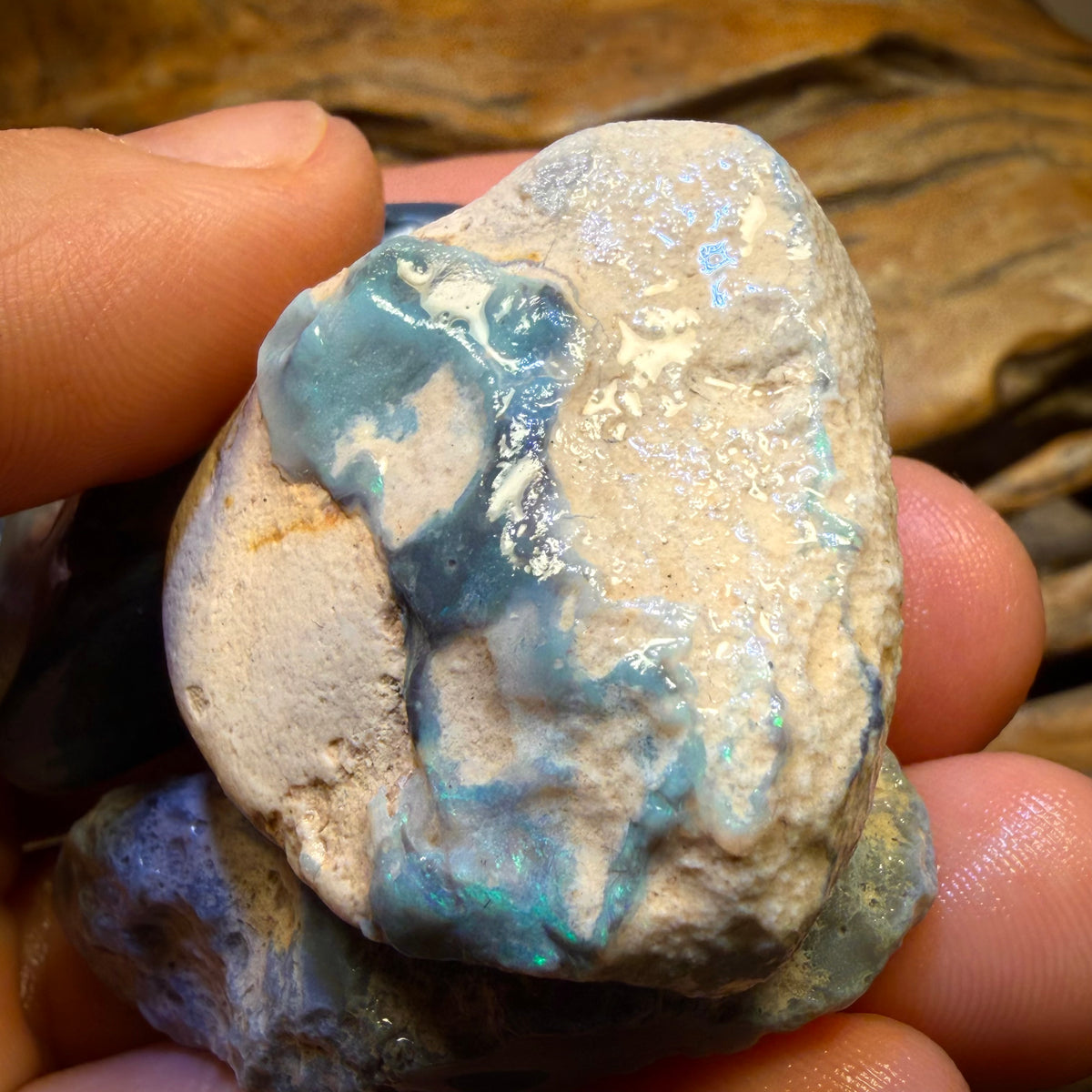 333.8cts - 3x Lightning Ridge Opal Rough Parcel