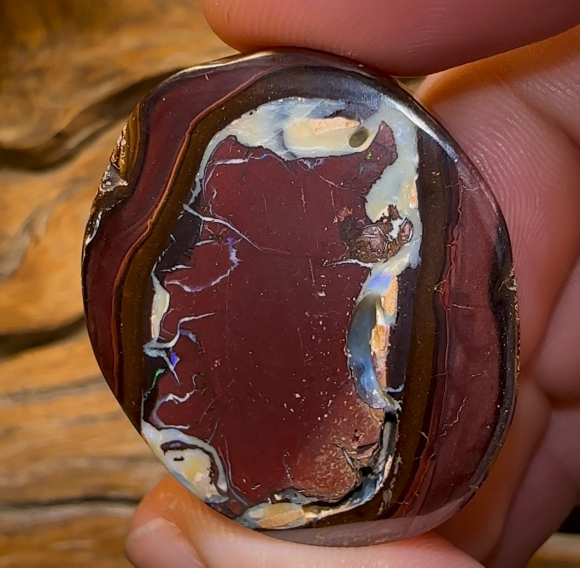 105.3cts - Yowah Nut Kernel Opal. Australian Opal - Opal Whisperers