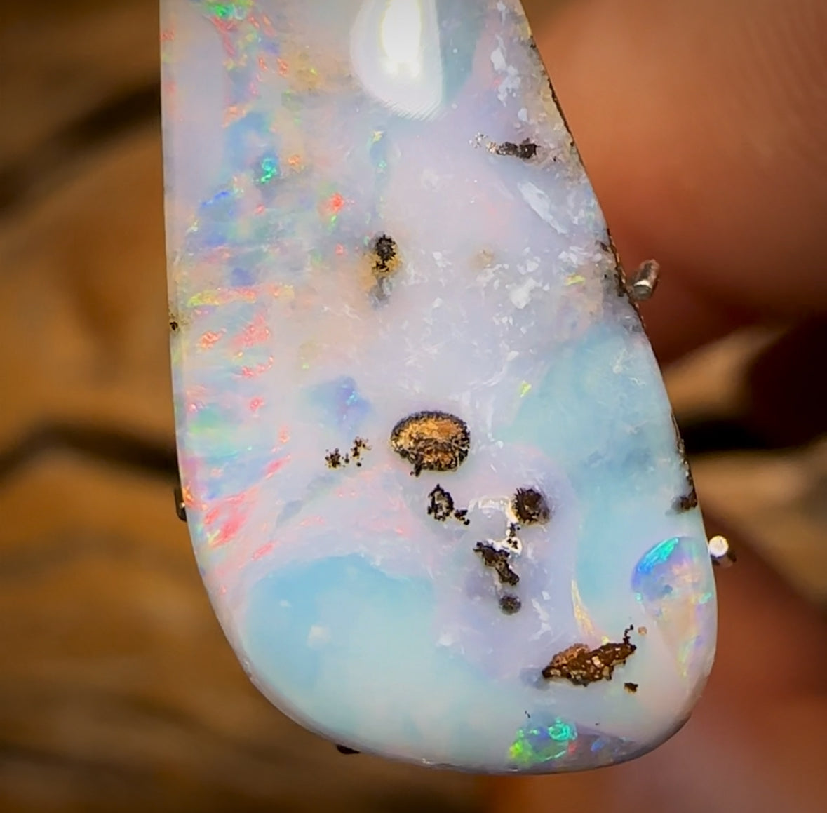 11.4cts - Large Queensland Boulder Seam Opal HALF PRICE