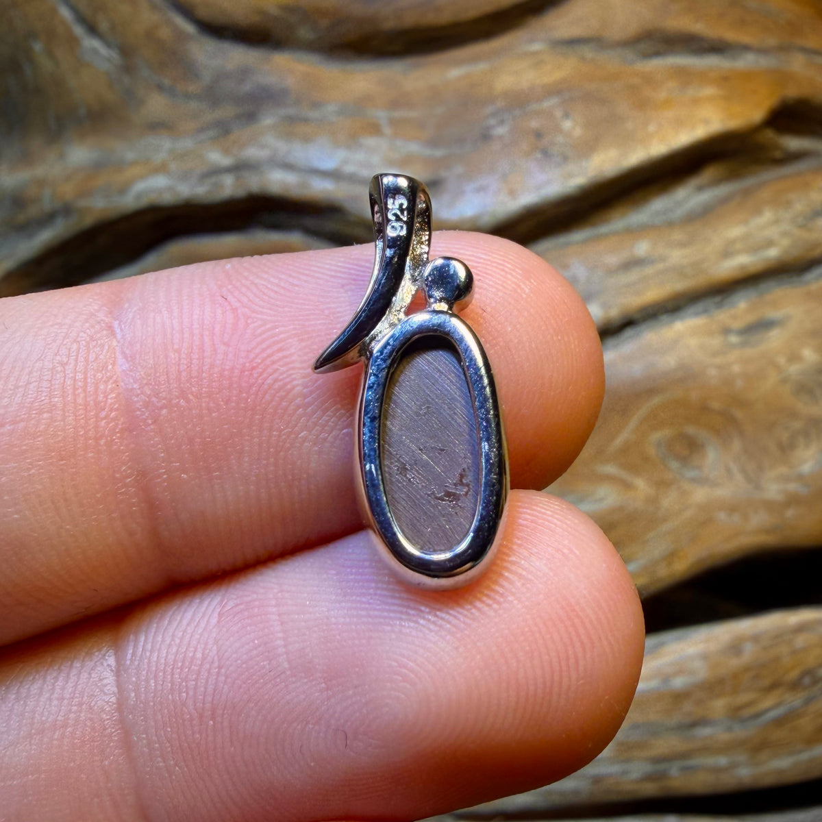 OpalFest BargainCard! Sterling Silver - Queensland Boulder Opal Doublet Pendant Red Fire