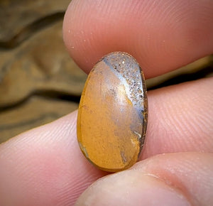 6.2cts - Australian Boulder Opal. Tribal Pattern