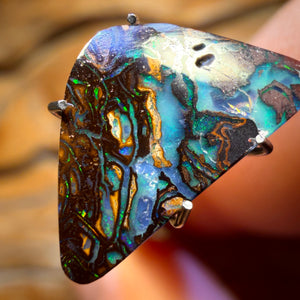 2.7cts - Tribal Queensland Boulder Opal from Yowah