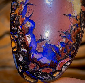 51.8cts - Tribal Queensland Boulder Opal from Yowah