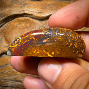 198.3cts - Tribal Yowah Nut Opal Rub. Australian Opal Wow Pattern WOW Price only $1/ct Massive Rub