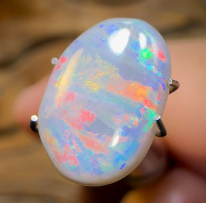 3.4cts - Lightning Ridge Semi Black Opal