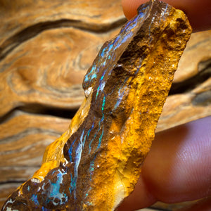 285cts - Yowah Opal Rohstück. Biskuitband