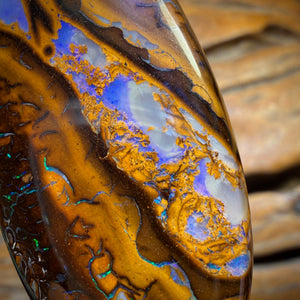 Aren’t you glad you waited until the end Ultimate Wildcard! 88.4cts - Tribal Yowah Nut Opal. Australian Opal